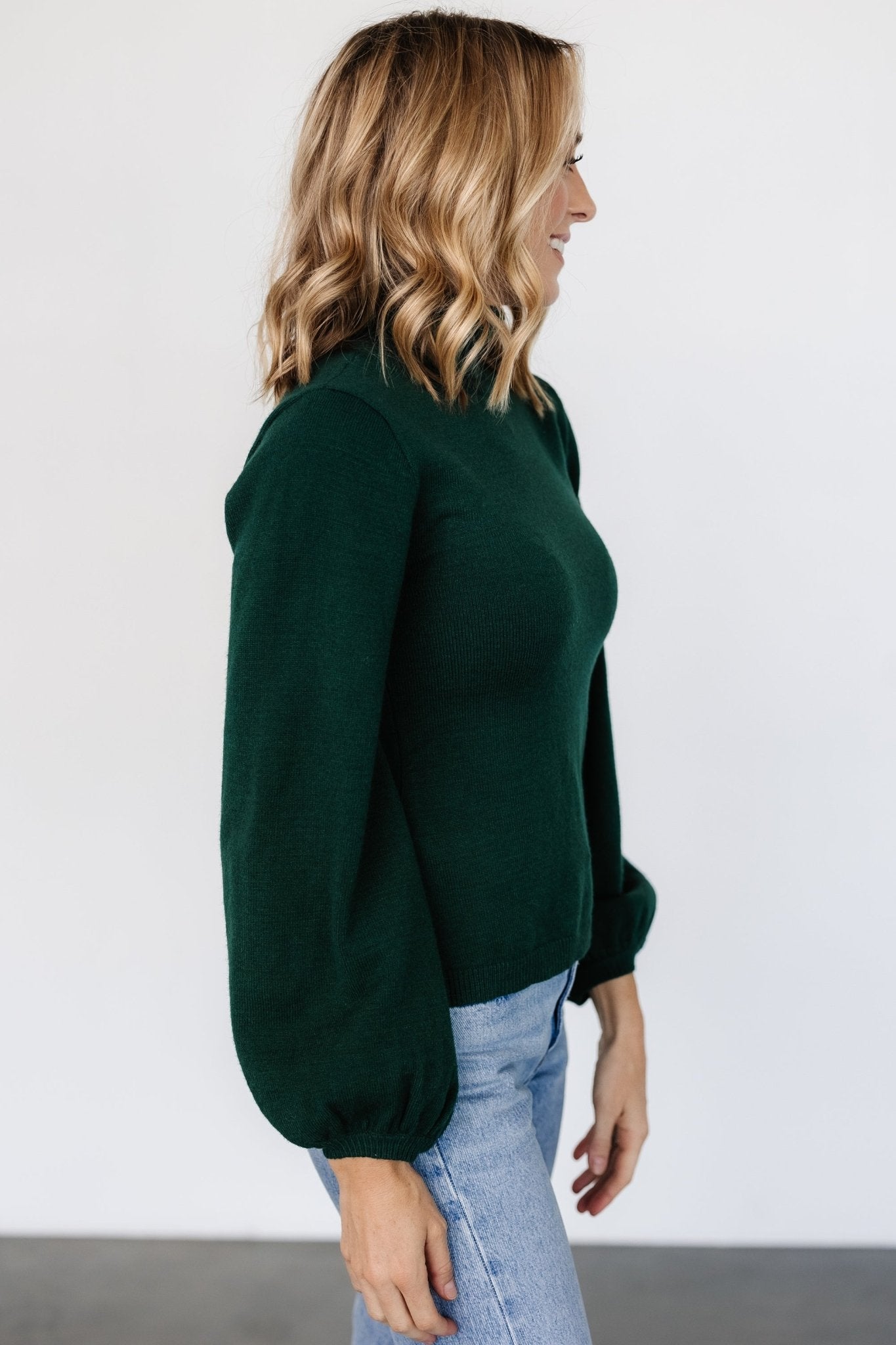 Nielsen Turtleneck Sweater | Emerald - Baltic Born