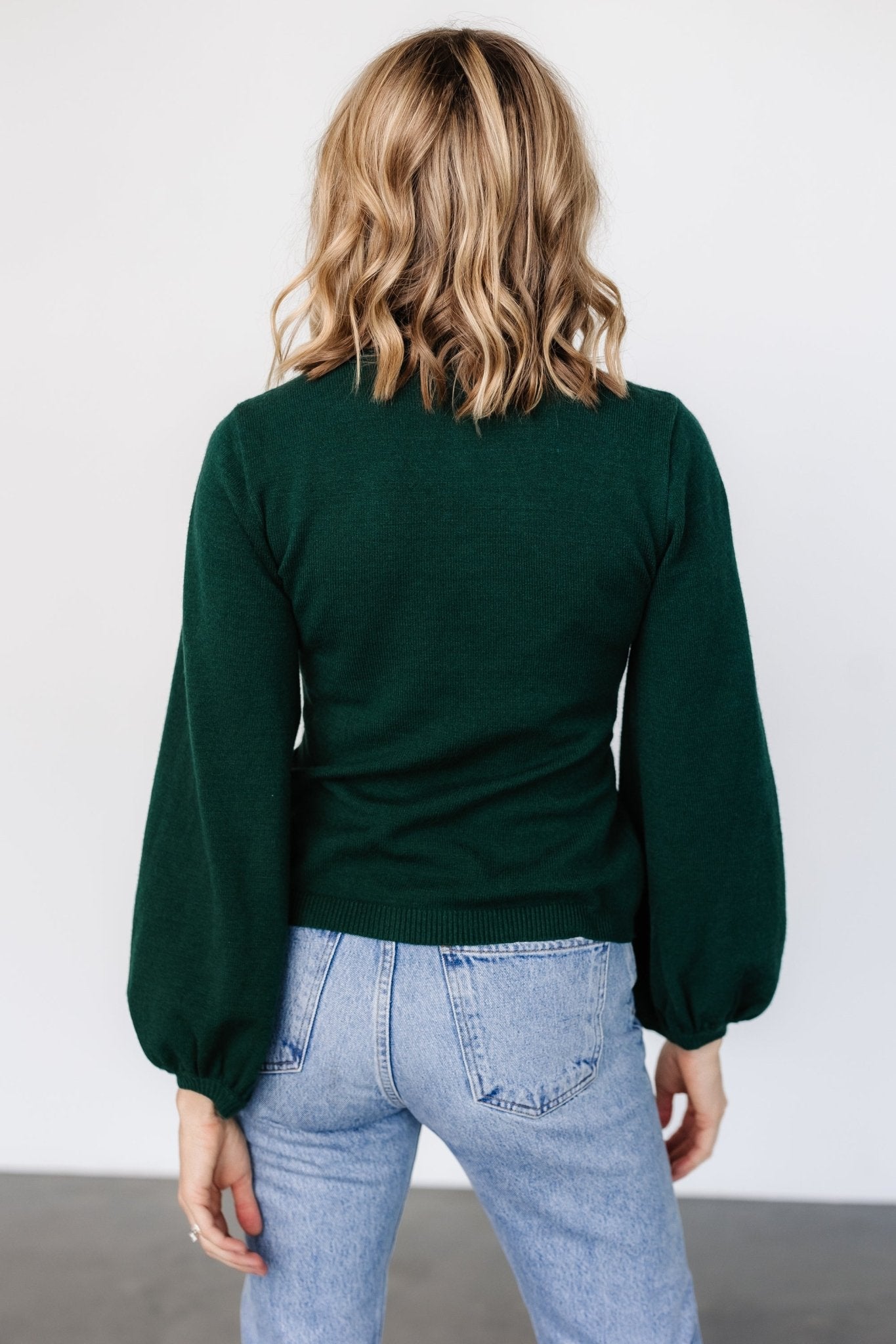 Nielsen Turtleneck Sweater | Emerald - Baltic Born