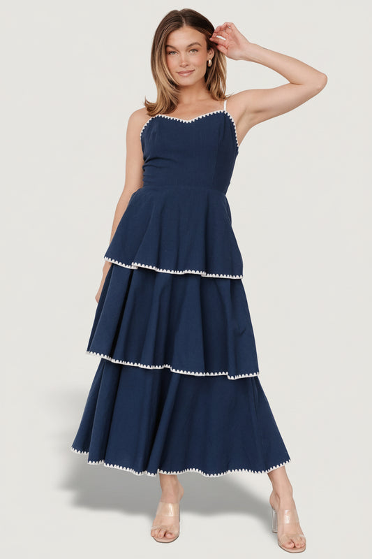 baltic born odette maxi dress Odette Tiered Dress