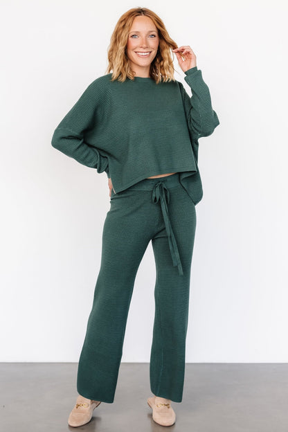 Owen Waffle Pants | Green - Baltic Born