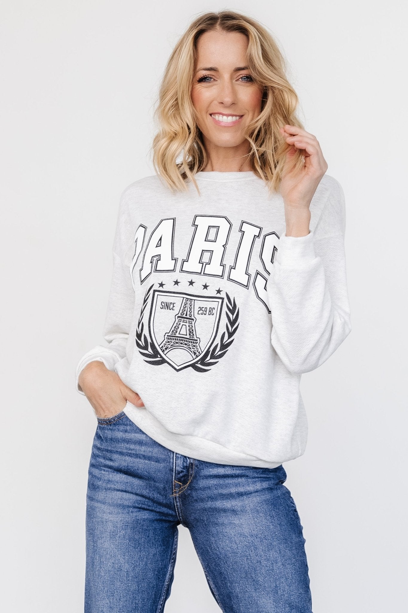 Paris Sweater | Light Gray - Baltic Born