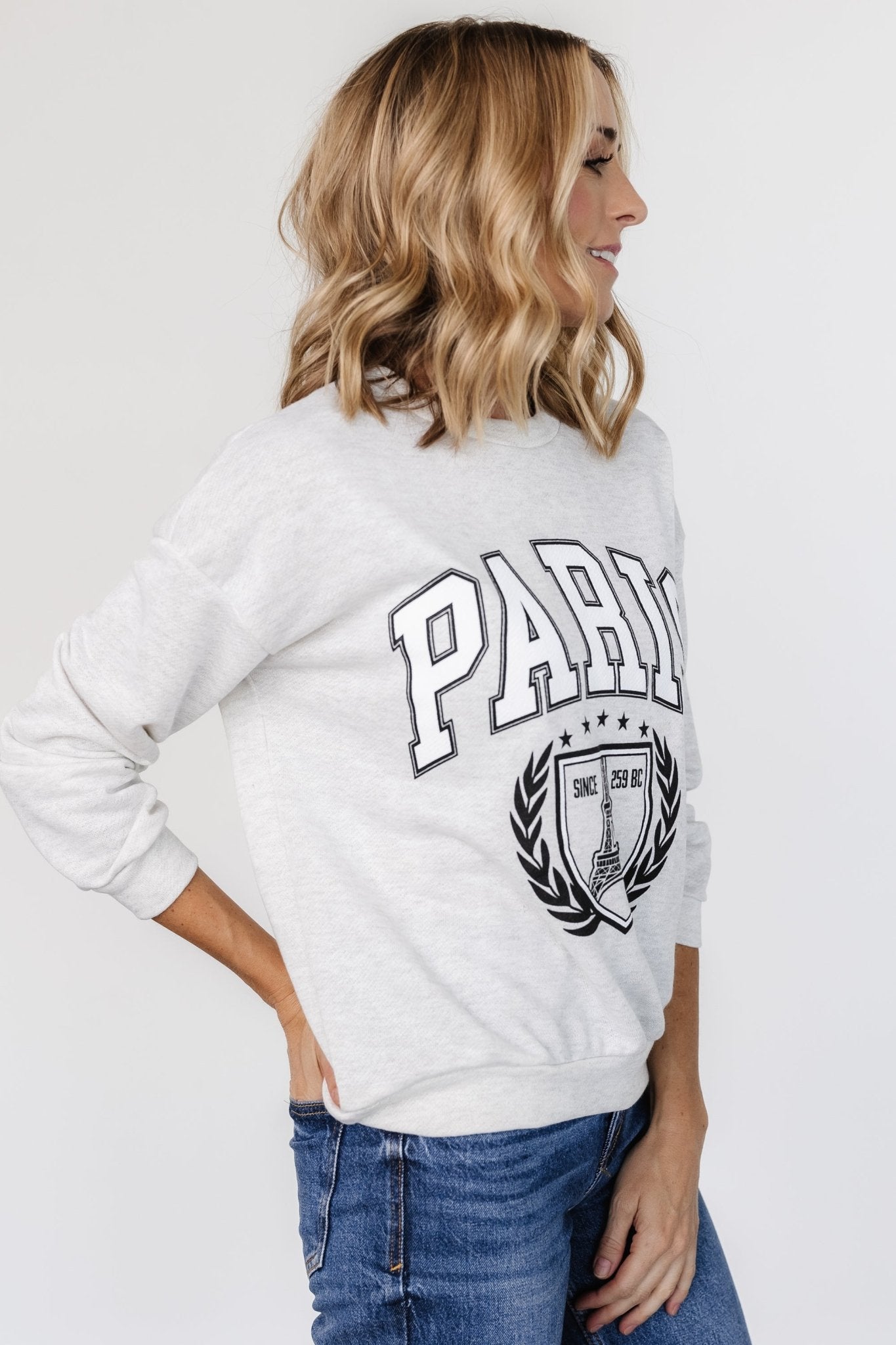 Paris Sweater | Light Gray - Baltic Born