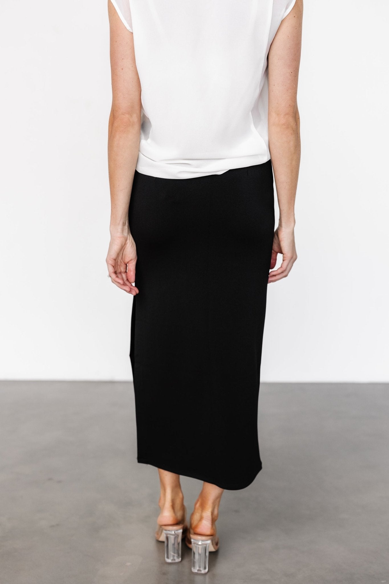 Pembroke Pencil Skirt | Black - Baltic Born