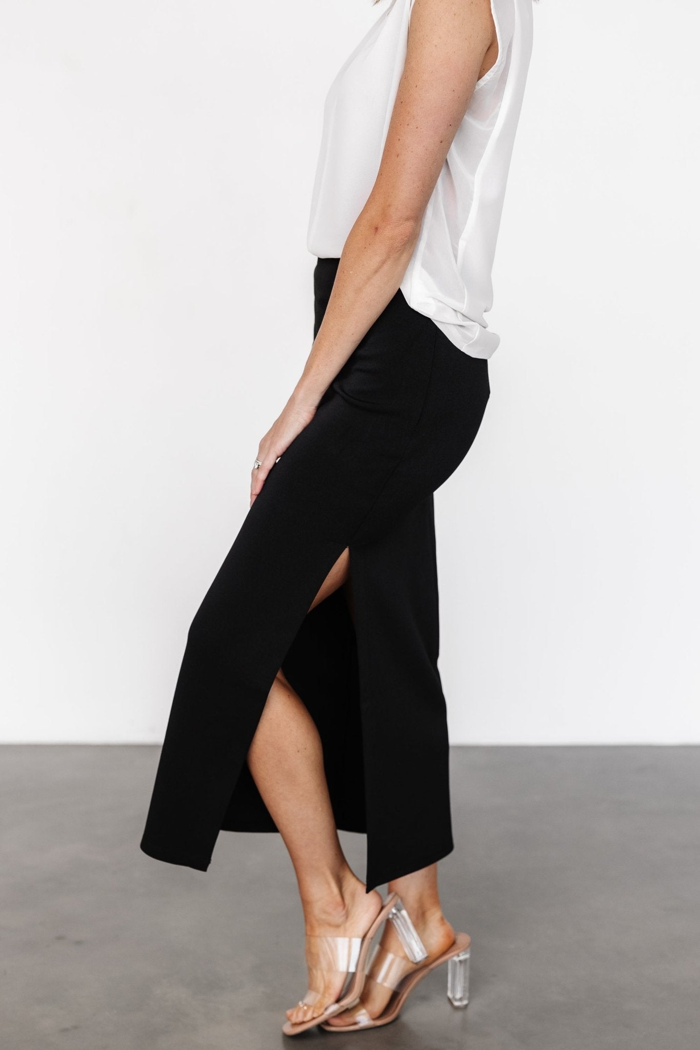 Pembroke Pencil Skirt | Black - Baltic Born