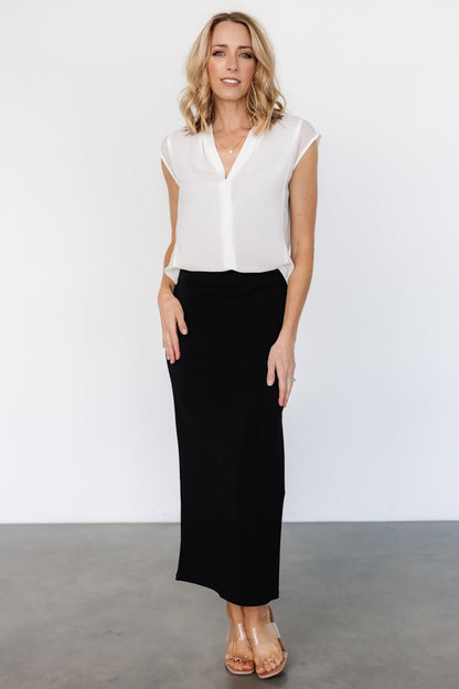 Pembroke Pencil Skirt | Black - Baltic Born