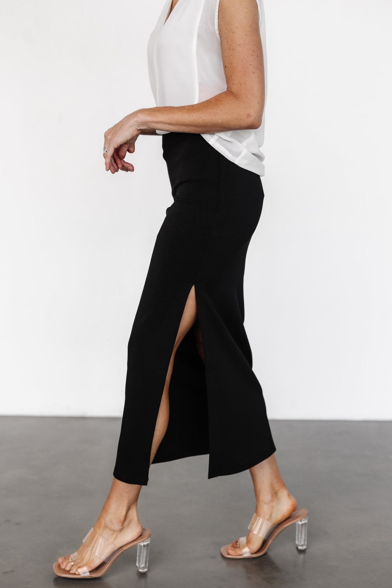 Pembroke Pencil Skirt | Black - Baltic Born