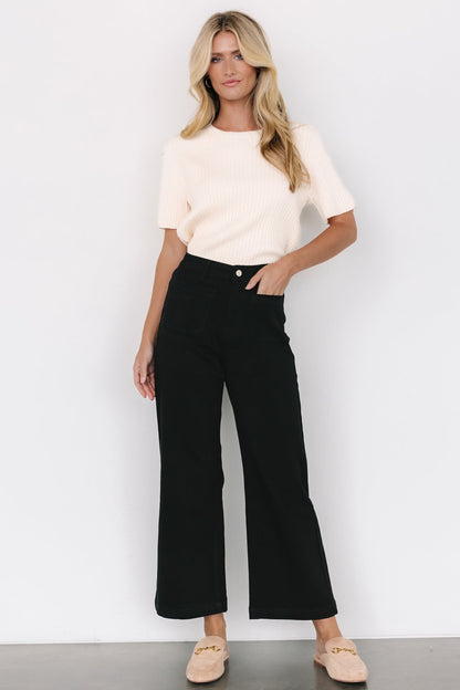 Polli Patch Pocket Pants | Black - Baltic Born