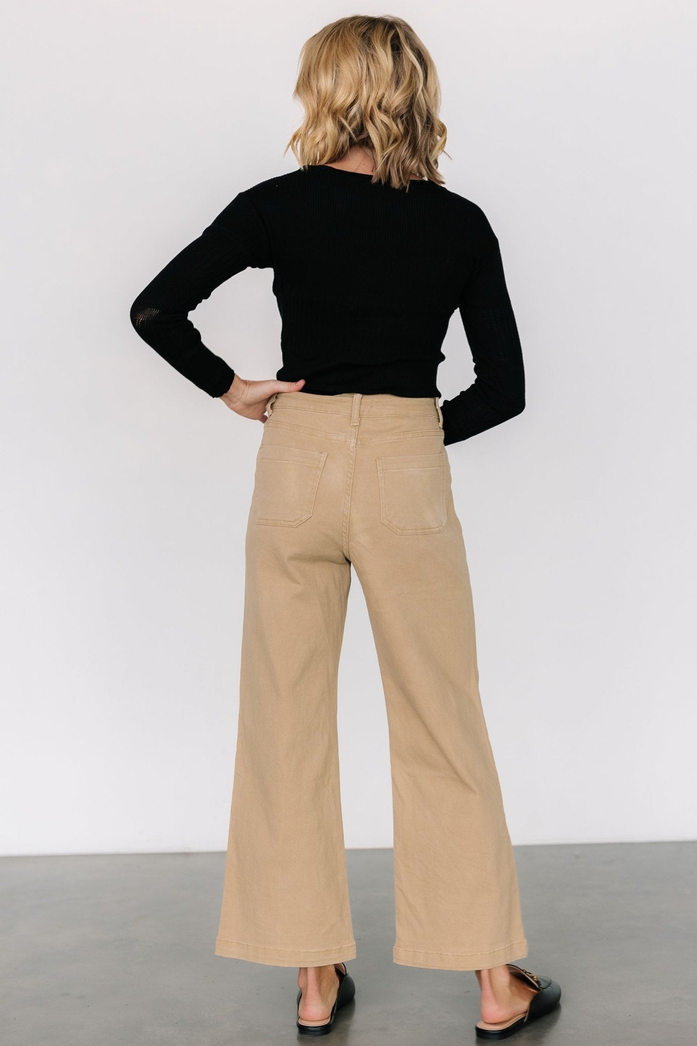 Polli Patch Pocket Pants | Tan - Baltic Born