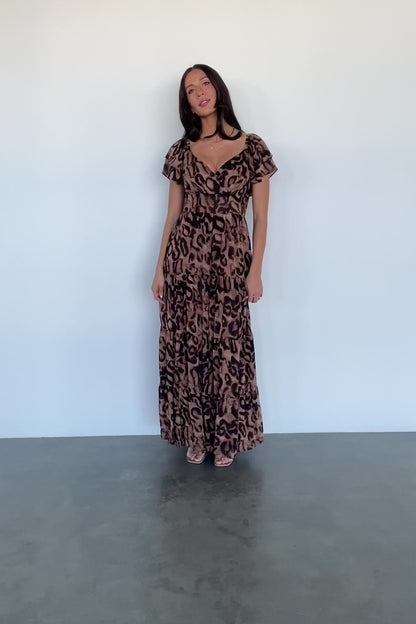 Katalina Jumpsuit | Leopard Print