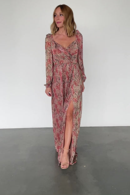 Kirsi Maxi Dress | Rose Floral