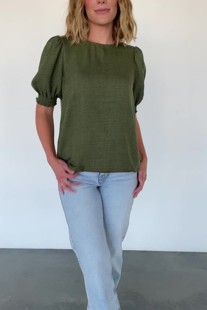 Pollyanna Top | Olive