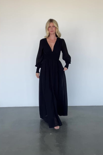 Olivia Maxi Dress | Black