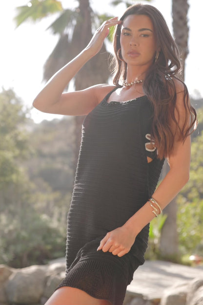 Marina Cover Up | Black