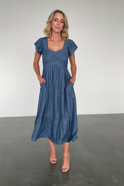 Kesler Midi Dress | Blue