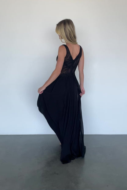 Konstantina Gown | Black