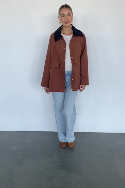 Callahan Barn Jacket | Cognac