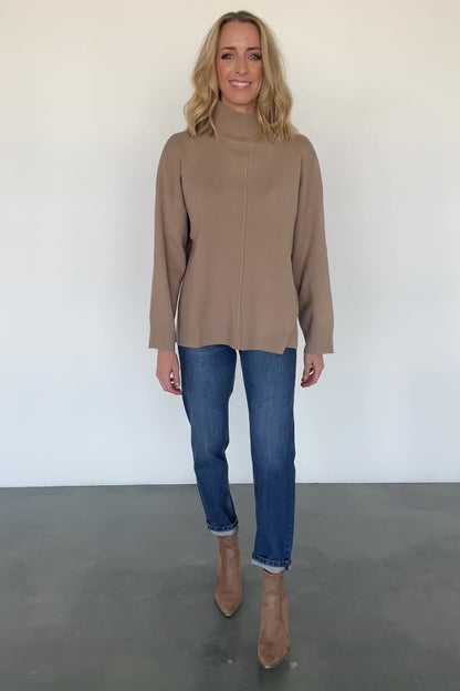 Hutch Sweater | Light Mocha