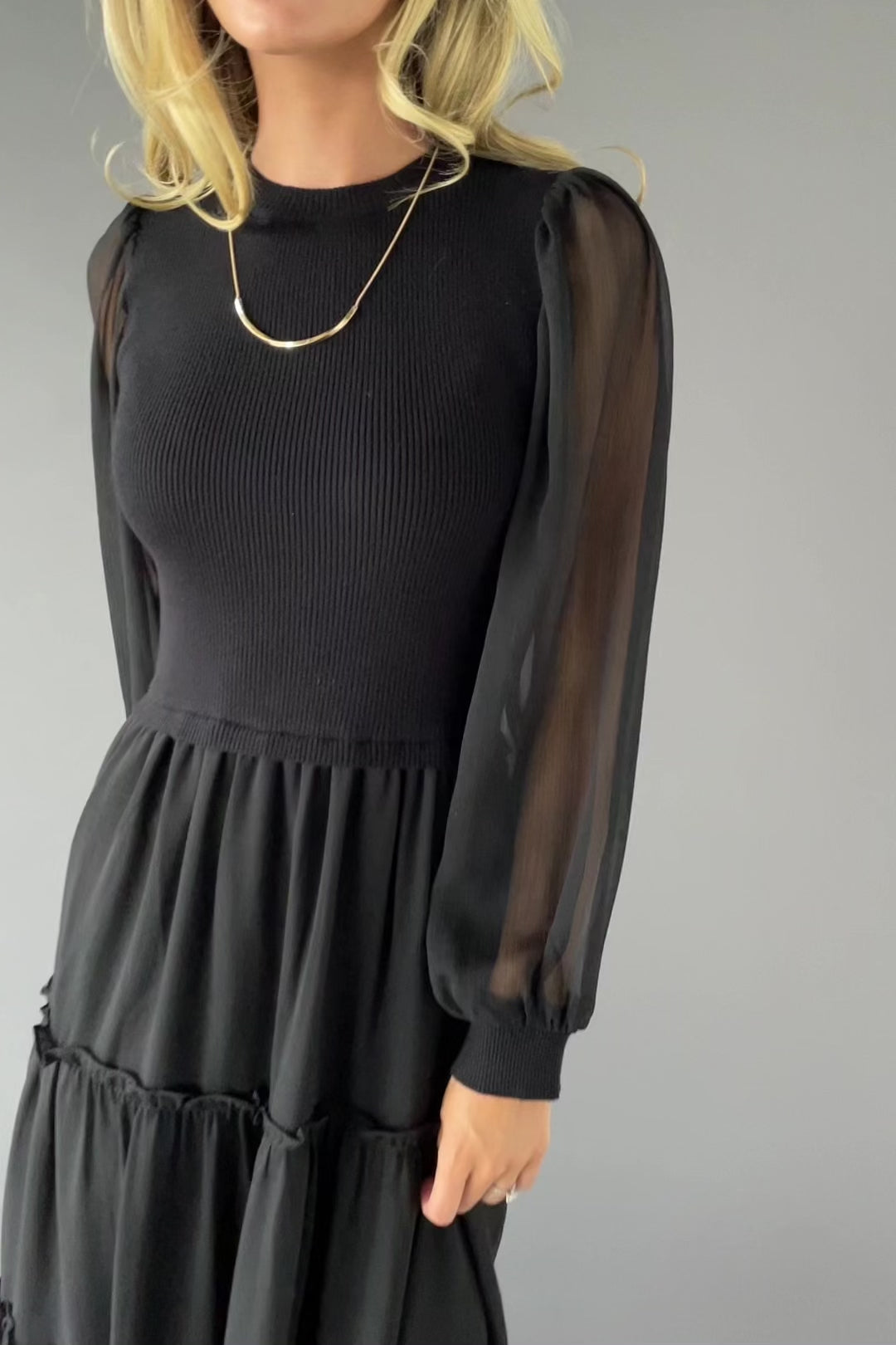 Remus Maxi Dress - Black