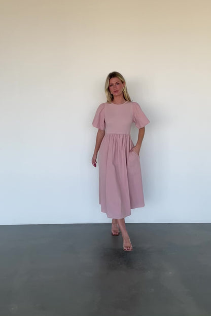 Cici Sweater Dress | Dusty Rose