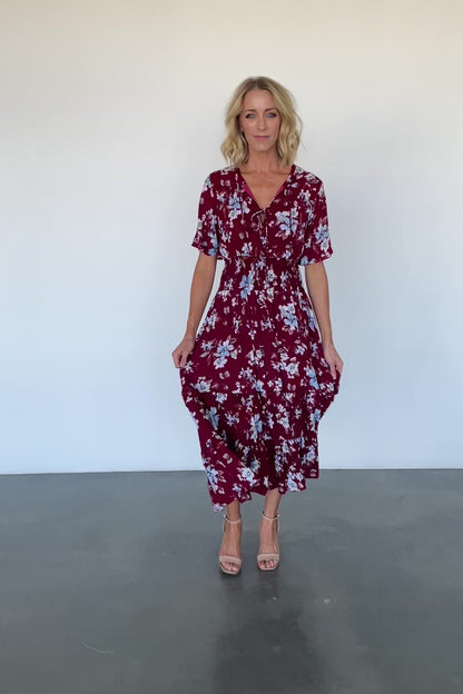 Spell Boho Midi Dress | Ruby Multi Floral