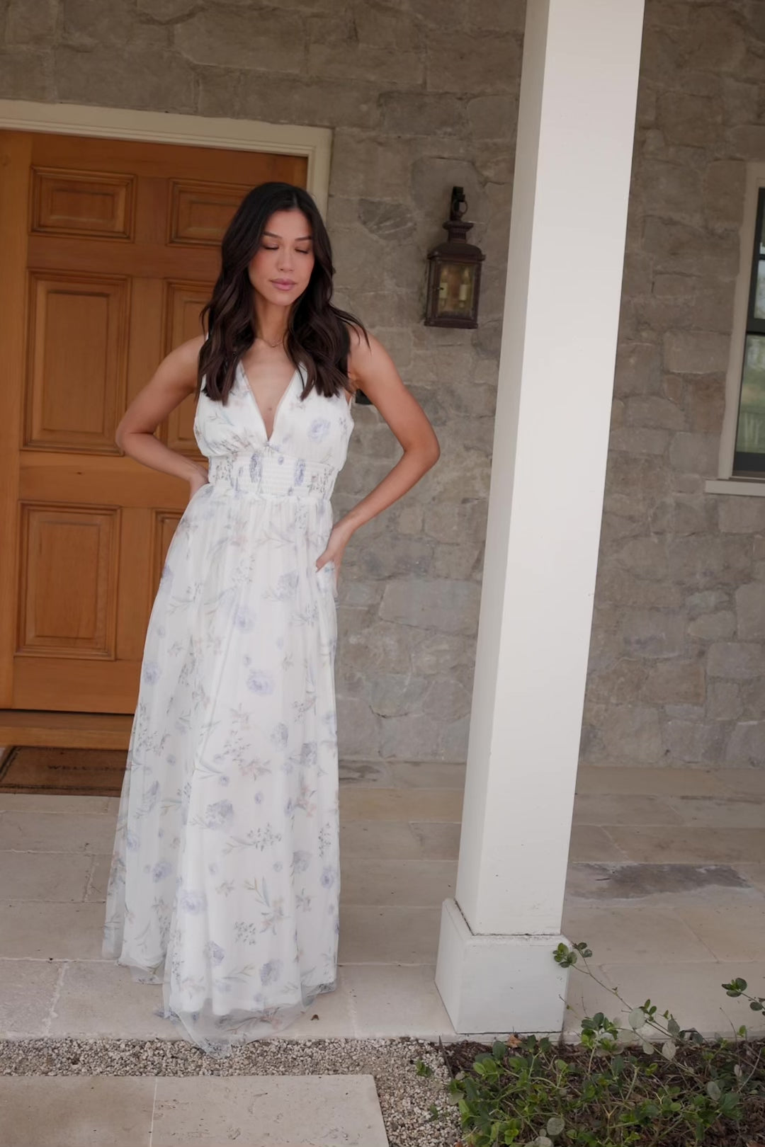 Kamila Tulle Maxi Dress