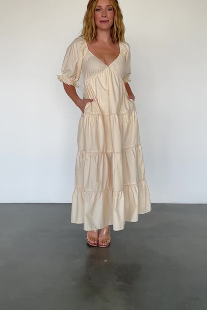 Raleigh Maxi Dress | Cream