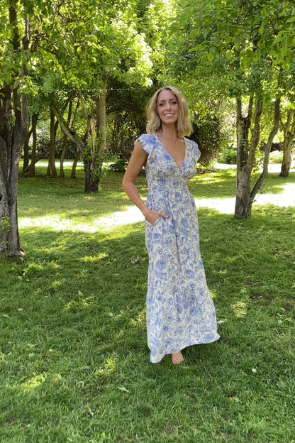 Hampton Maxi Dress | Blue Print