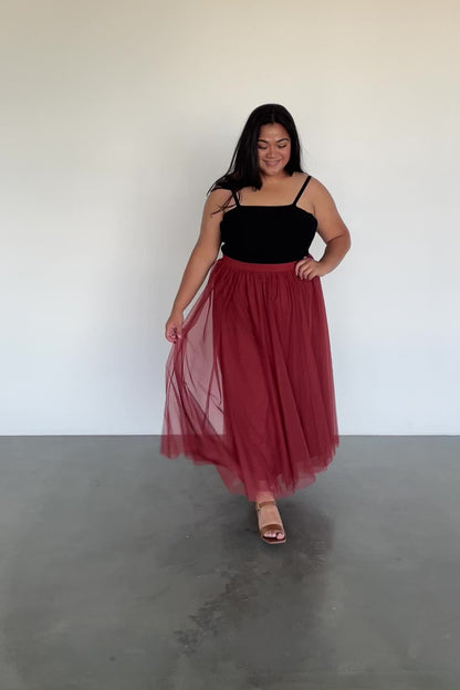 Mila Tulle Skirt | Cinnamon