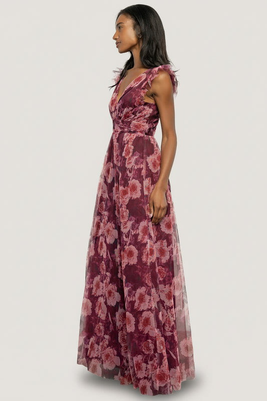 baltic born bridesmaid dresses Dress Dress Long Wedding Guest Dress Maxi Dress XXL Gray open tie Bridesmaid Dresses | Baltic Born