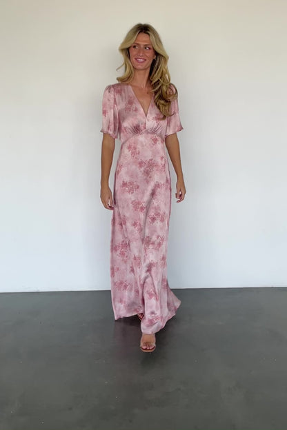 Carmen Maxi Dress | Blush Floral