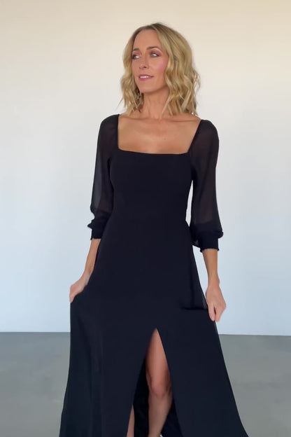 Giselle Maxi Dress | Black