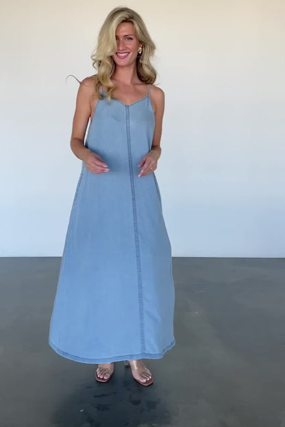 Kyla Maxi Dress | Denim