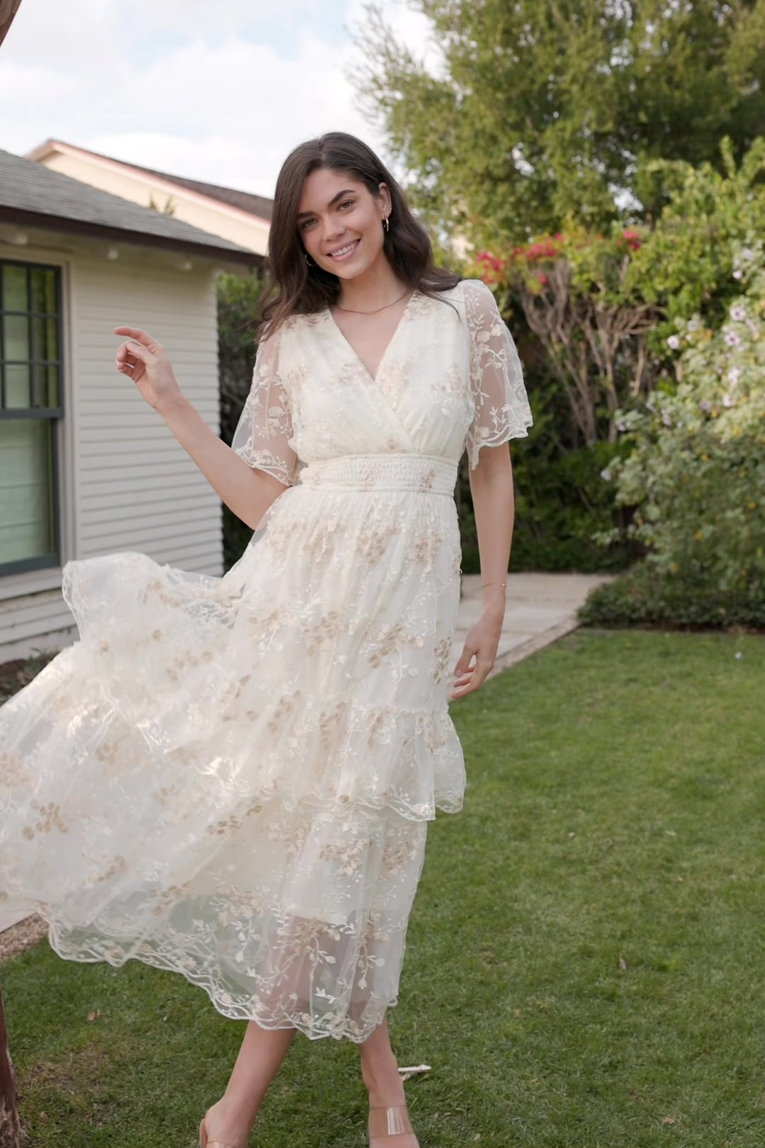 white christmas dresses Natural Life Heidi Mini Dress