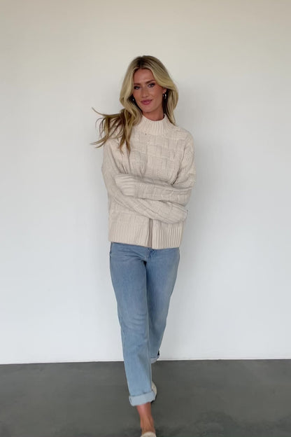 Stetson Knit Sweater | Ivory