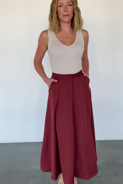 Shaylyn Maxi Skirt | Cinnamon