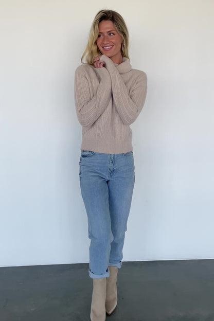 Luxembourg Sweater | Beige