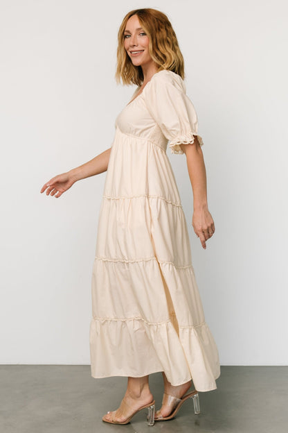 Raleigh Maxi Dress | Cream - Baltic Born