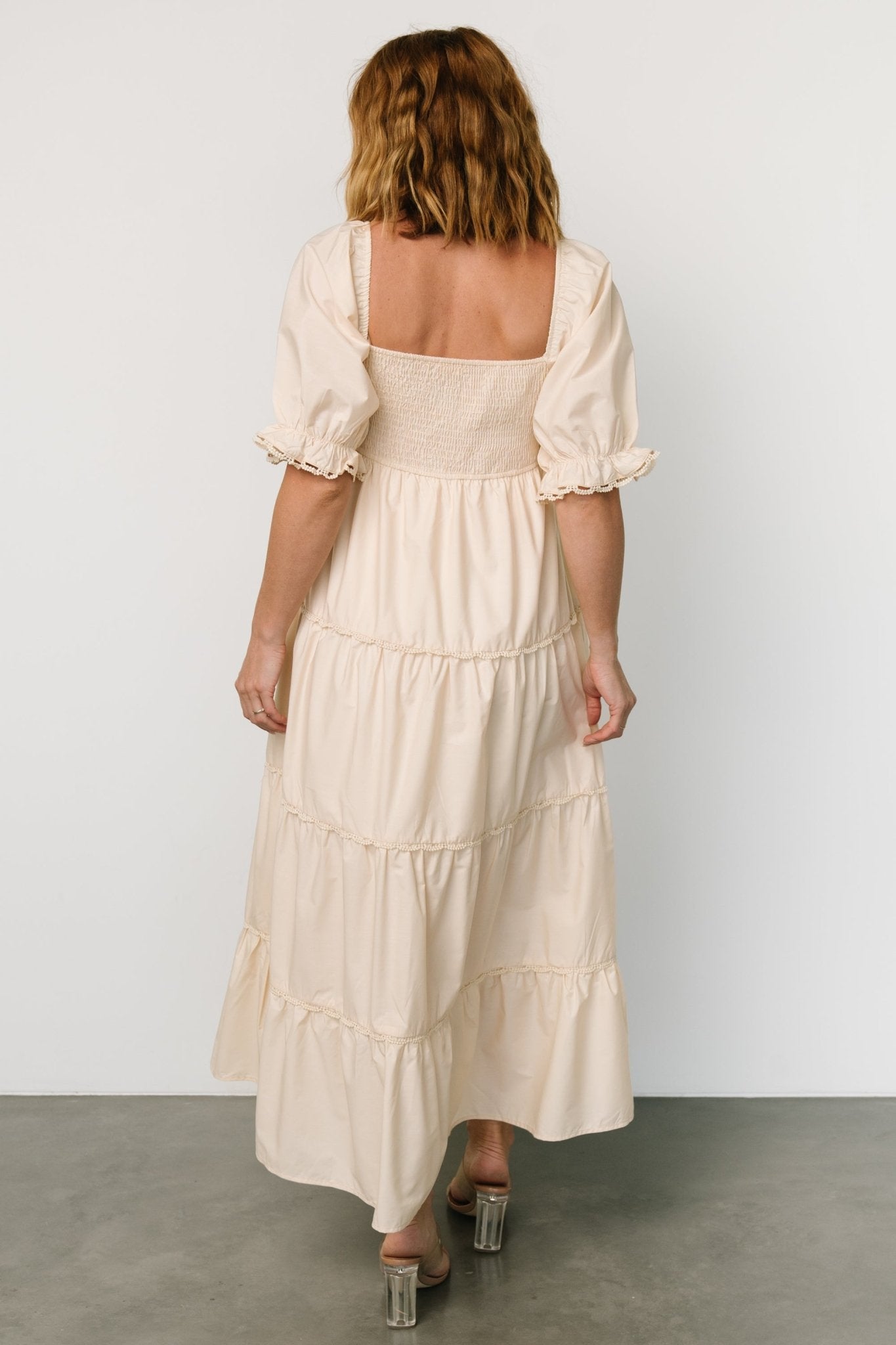 Raleigh Maxi Dress | Cream - Baltic Born