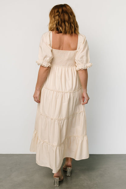 Raleigh Maxi Dress | Cream - Baltic Born