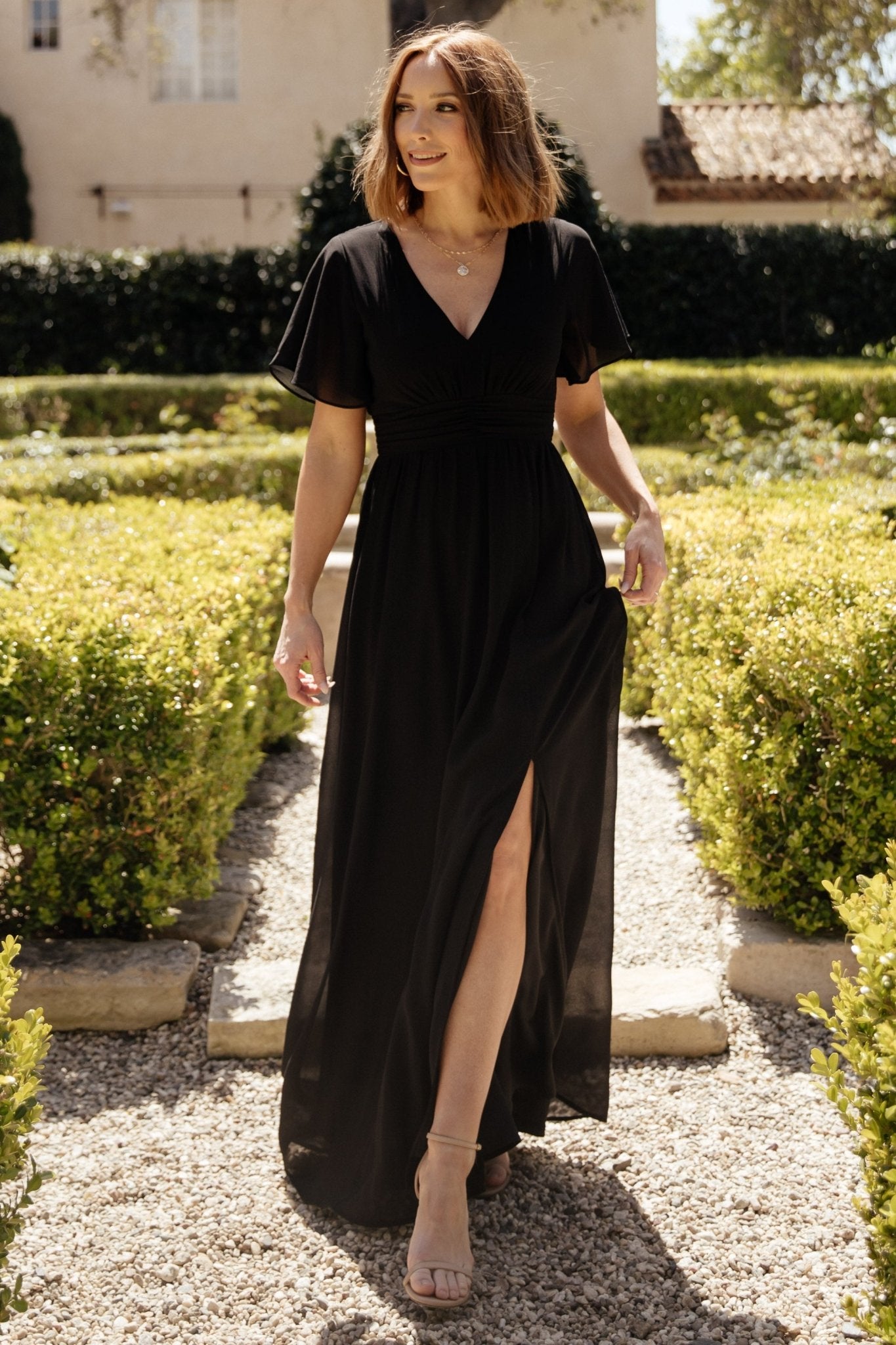 Ramona Maxi Dress | Black - Baltic Born