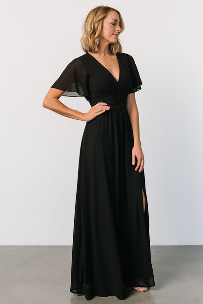 Ramona Maxi Dress | Black - Baltic Born