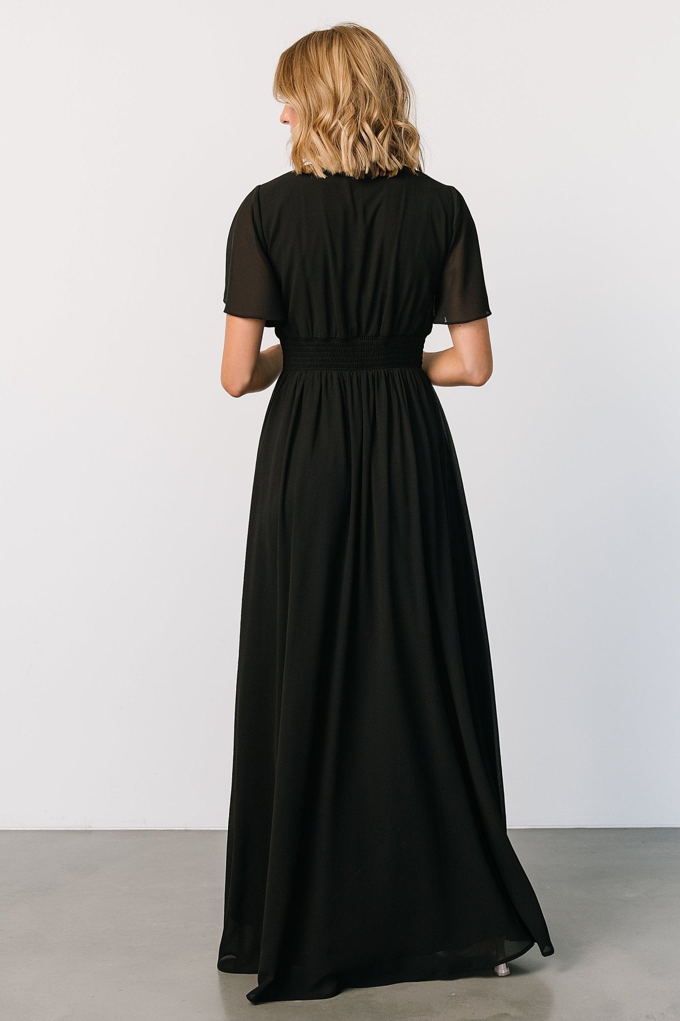 Ramona Maxi Dress | Black - Baltic Born