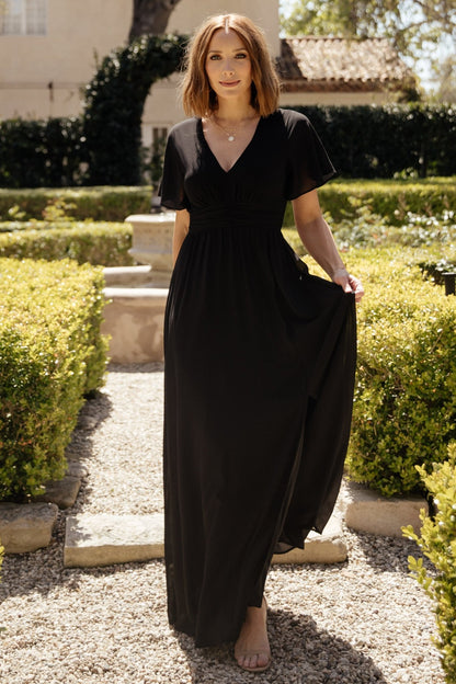 Ramona Maxi Dress | Black - Baltic Born