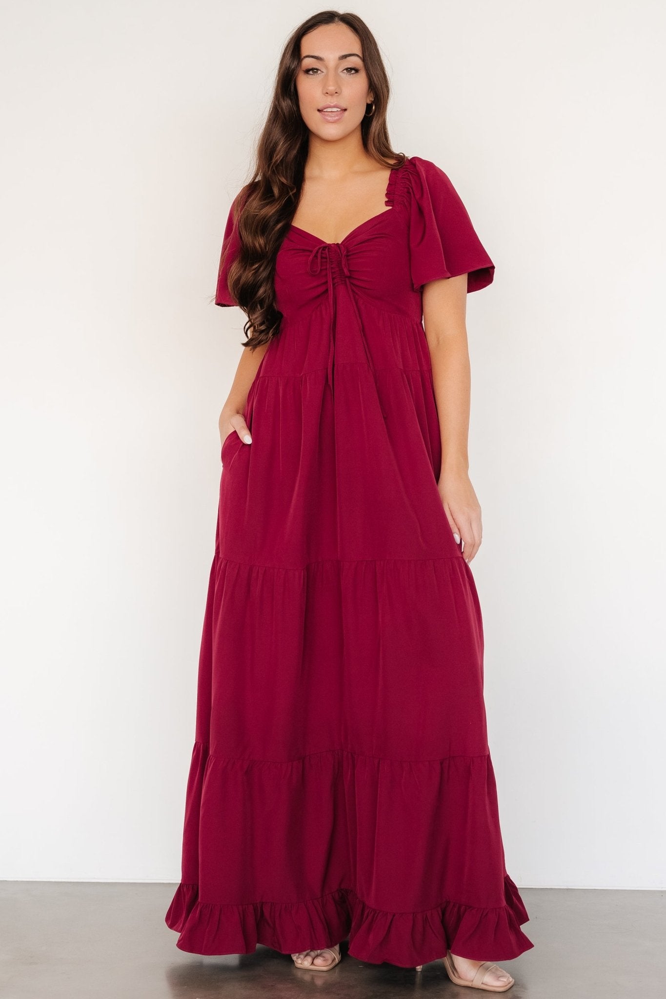 Raya Maxi Dress | Berry - Baltic Born