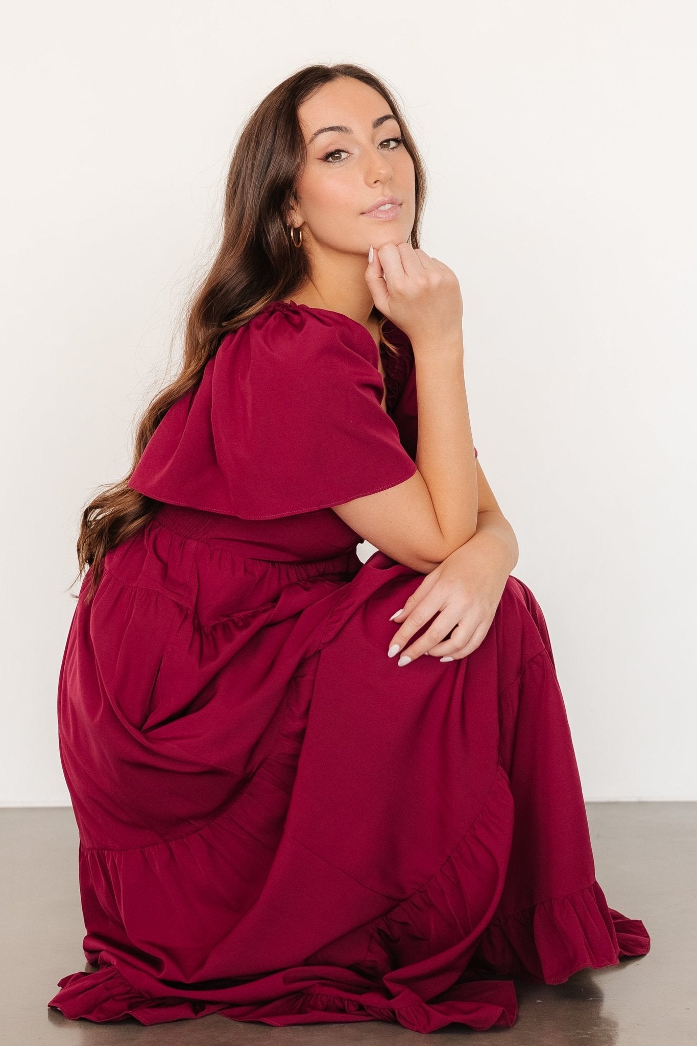 Raya Maxi Dress | Berry - Baltic Born