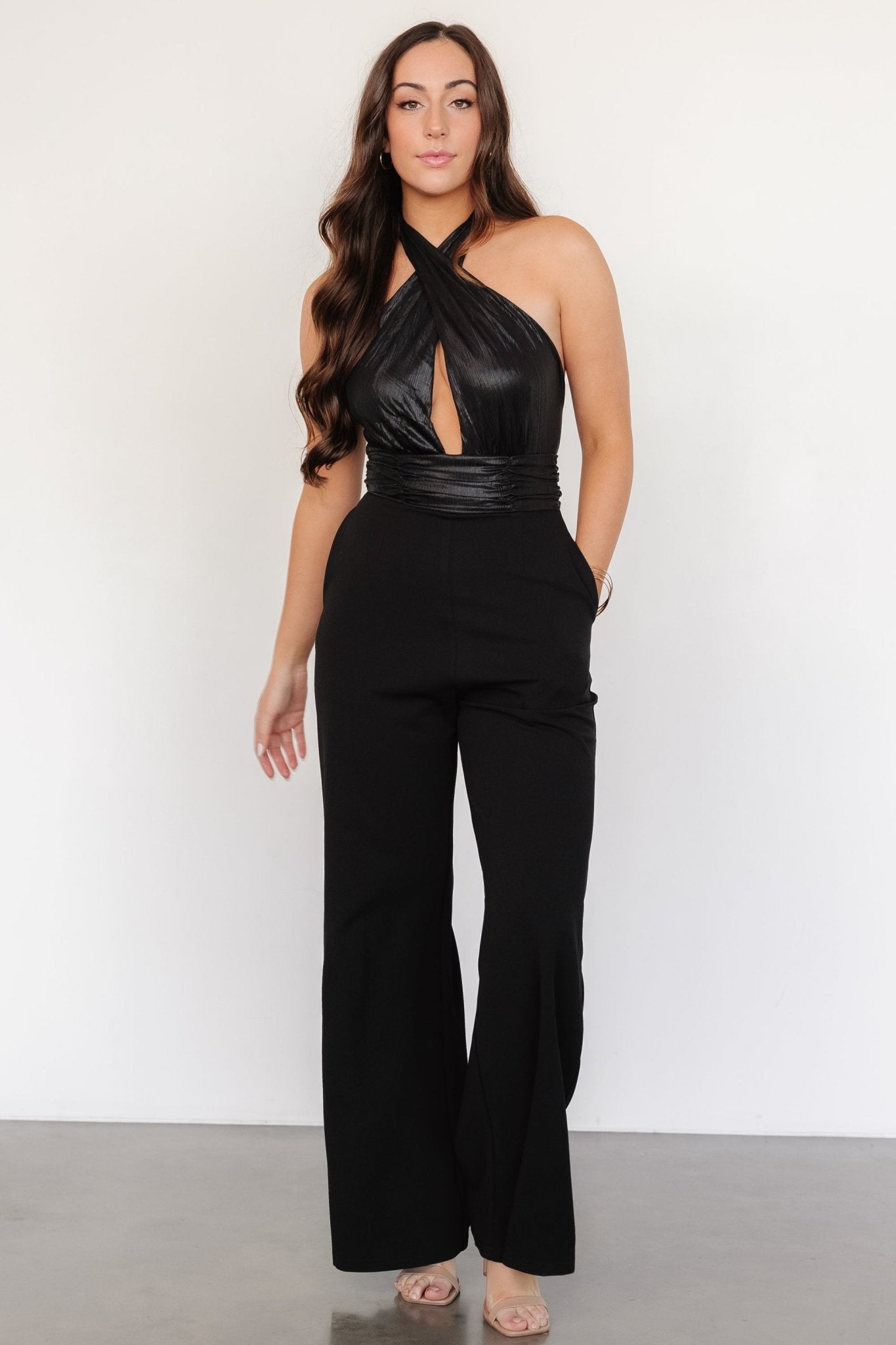 Reign Halter Jumpsuit | Black - Baltic Born