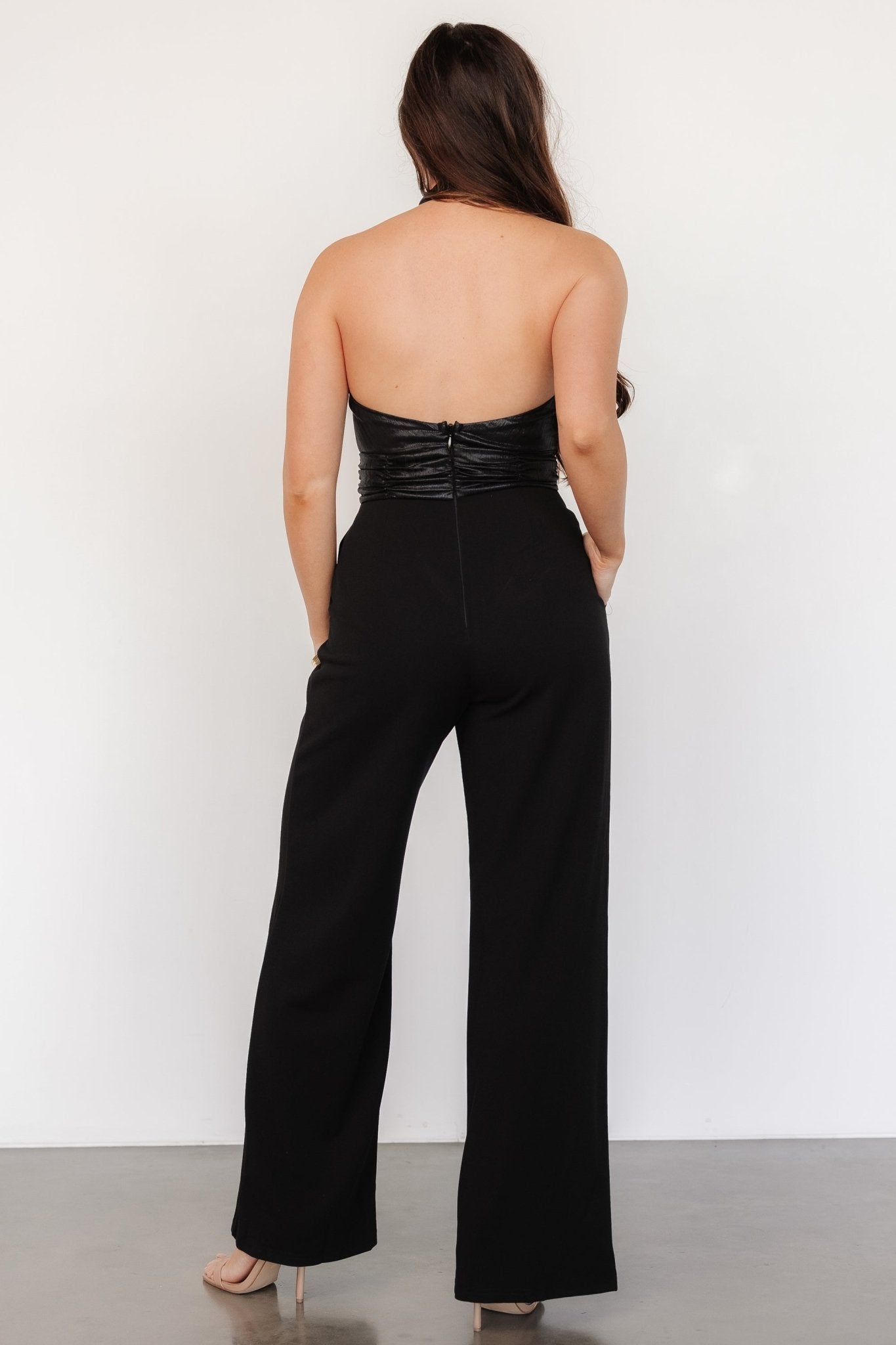 Reign Halter Jumpsuit | Black - Baltic Born