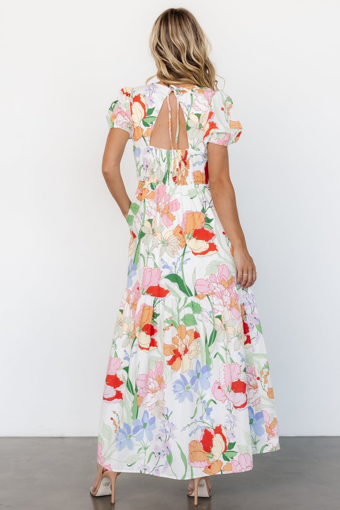 Risette Maxi Dress | Multi Floral - Baltic Born