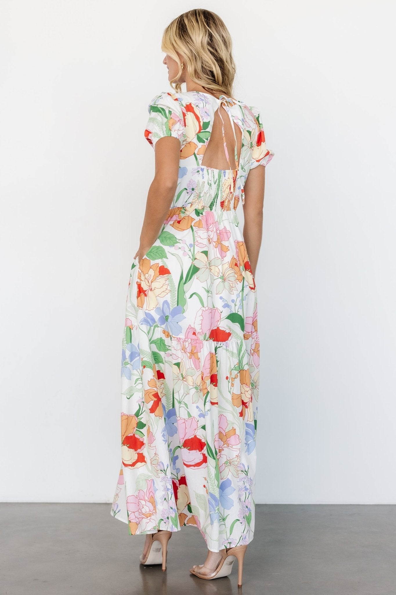 Risette Maxi Dress | Multi Floral - Baltic Born