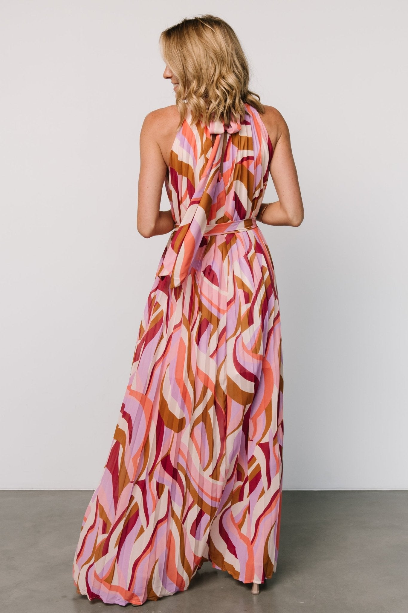 Rita Maxi Dress | Lavender Multi Print - Baltic Born